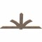 Ekena Millwork Redmond Smooth Timber Gable Bracket, Douglas Fir, 72"W x 36"H x 1 1/2"D x 5 1/2"F, 12/12 Pitch GBW072X36X0206RED00SDF - alternate 3